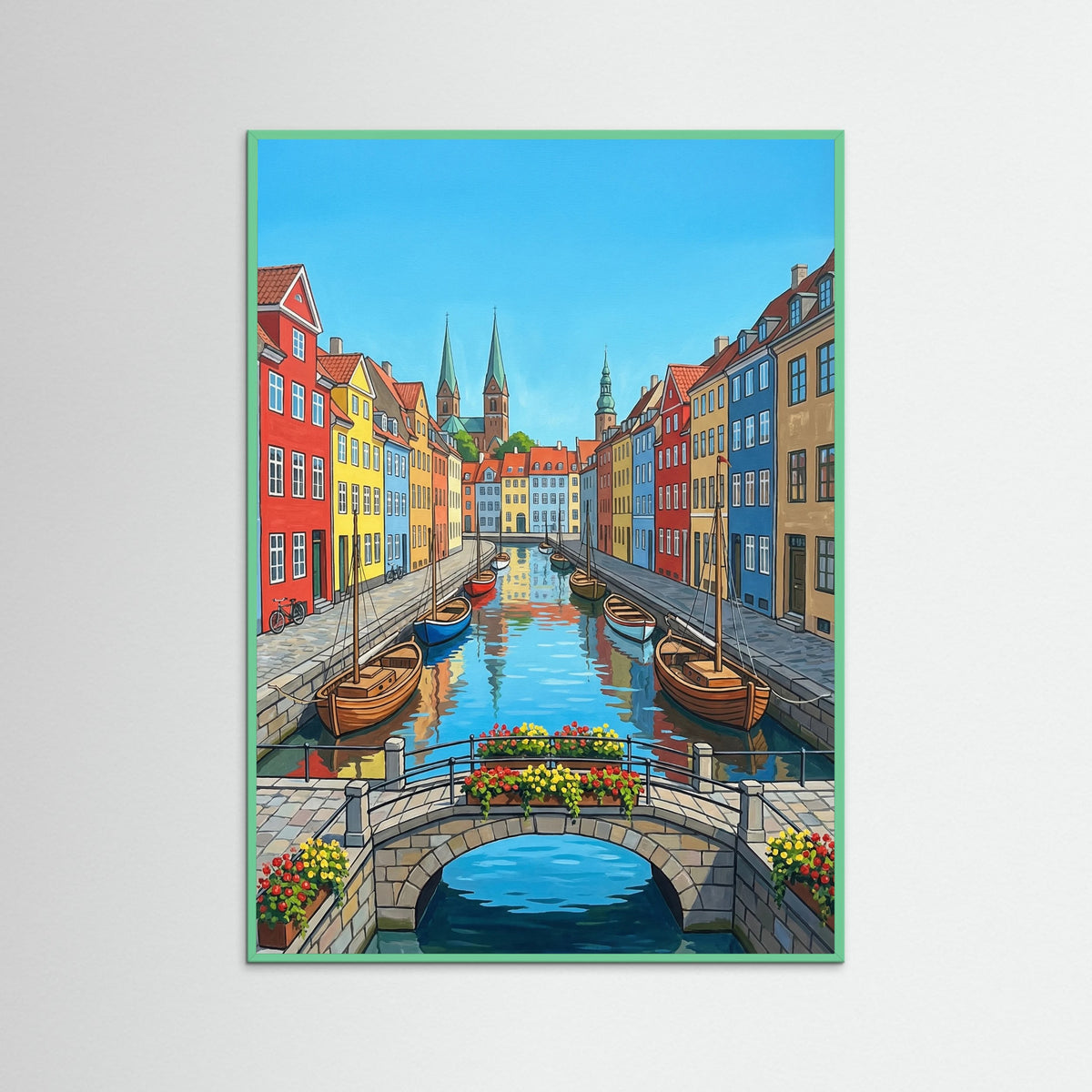 Mint Wood Copenhagen Charm