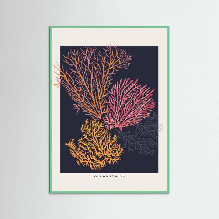 Affiche Coral Garden Careless Reef – affiche et impression d’art