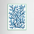 Coral pattern II Poster – poster and art print