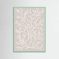 Coral pattern II Poster – poster and art print