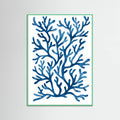 Coral pattern Poster – poster and art print