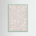 Coral pattern Poster – poster and art print