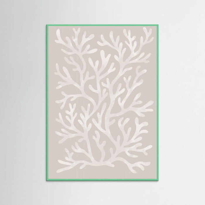 Coral pattern Poster – poster and art print