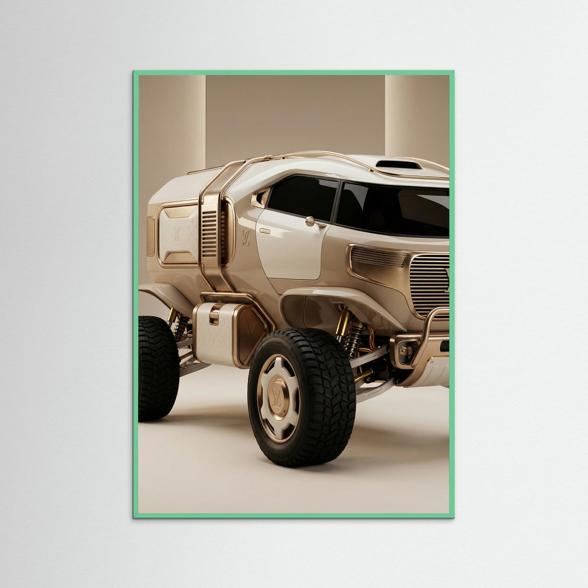 Mint Wood Cosmic Couture