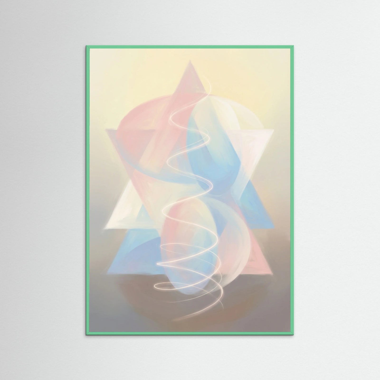 Mint Wood Cosmic Embrace