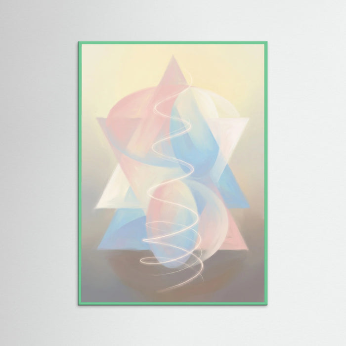 Mint Wood Cosmic Embrace