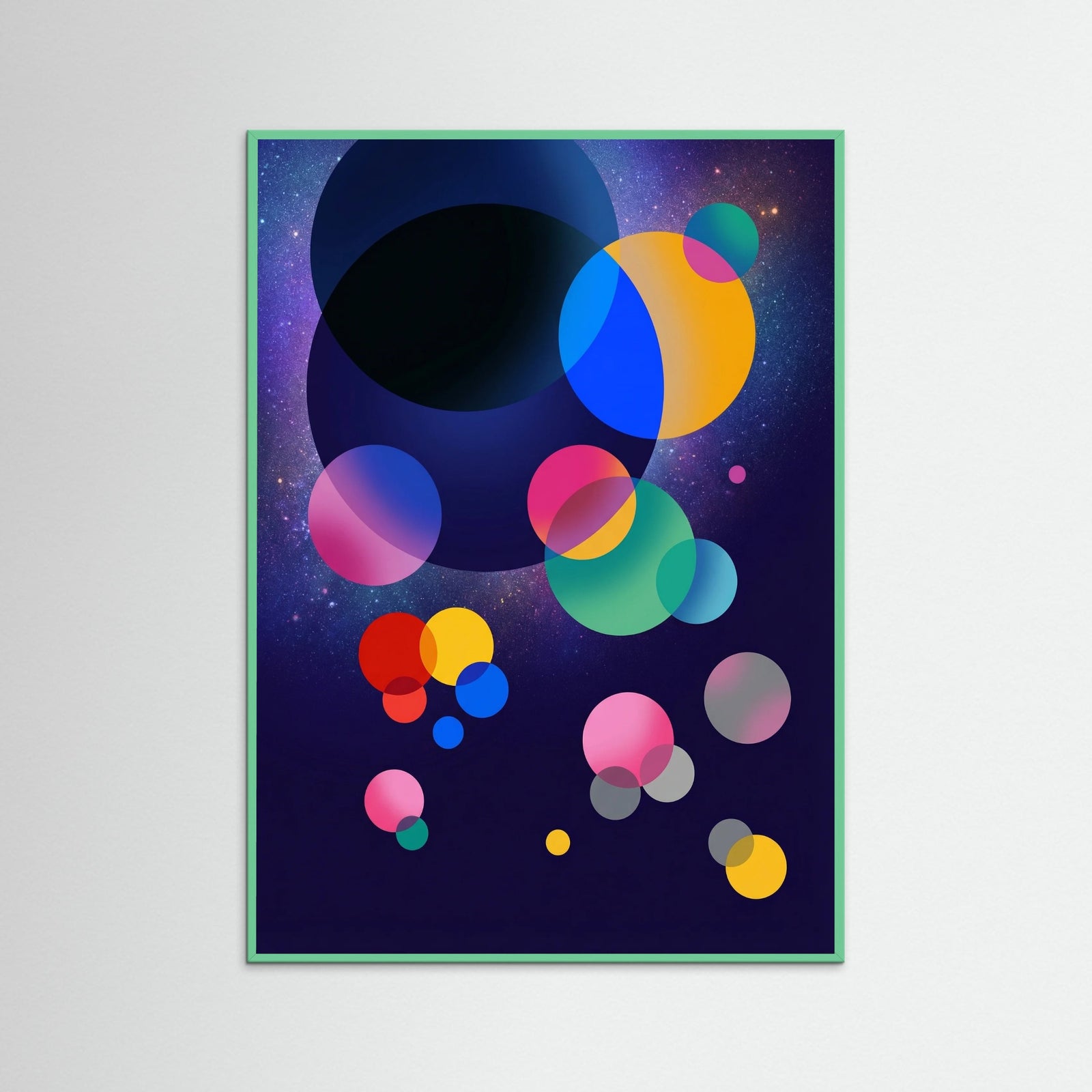 Mint Wood Cosmic Harmony