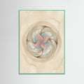 Mint Wood Cosmic Organic Evolution