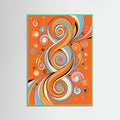 Mint Wood Cosmic Spirals