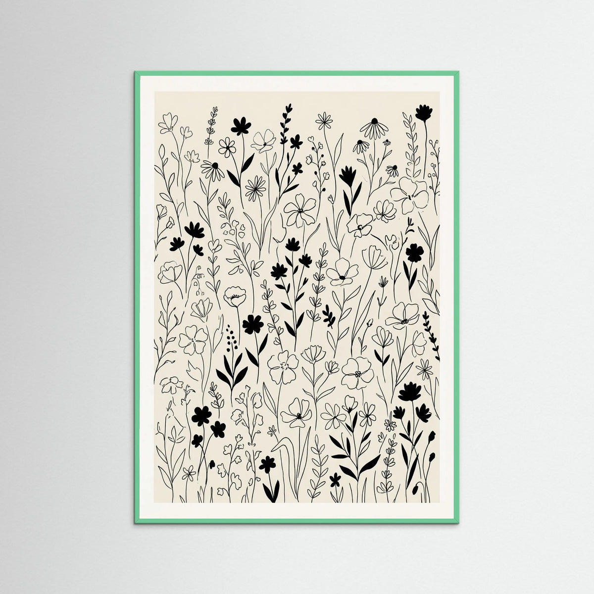 Mint Wood Counting Sheep