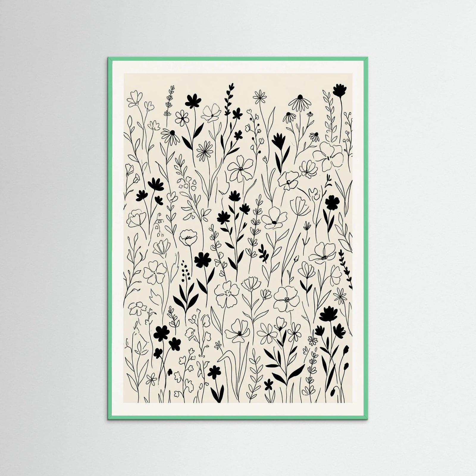 Mint Wood Counting Sheep