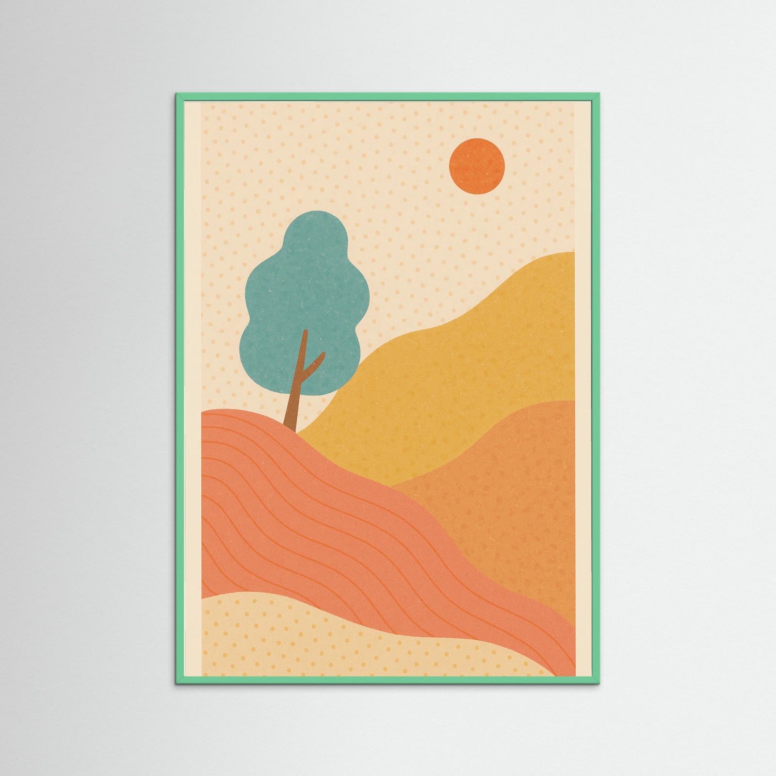 Mint Wood Cozy Affection