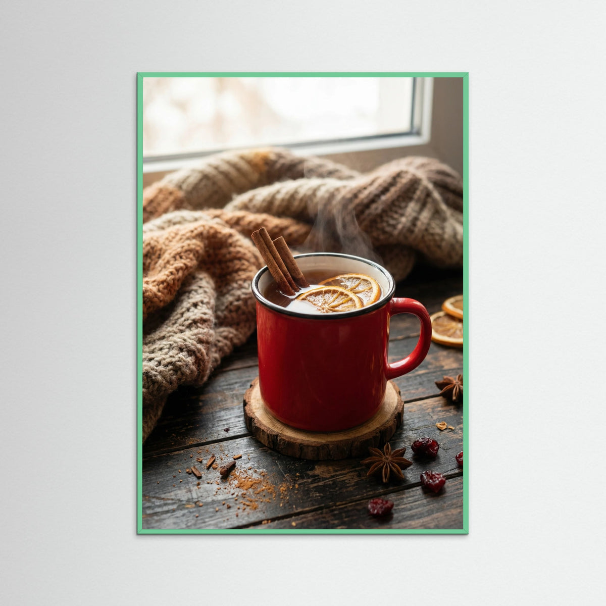 Mint Wood Cozy Cocoa