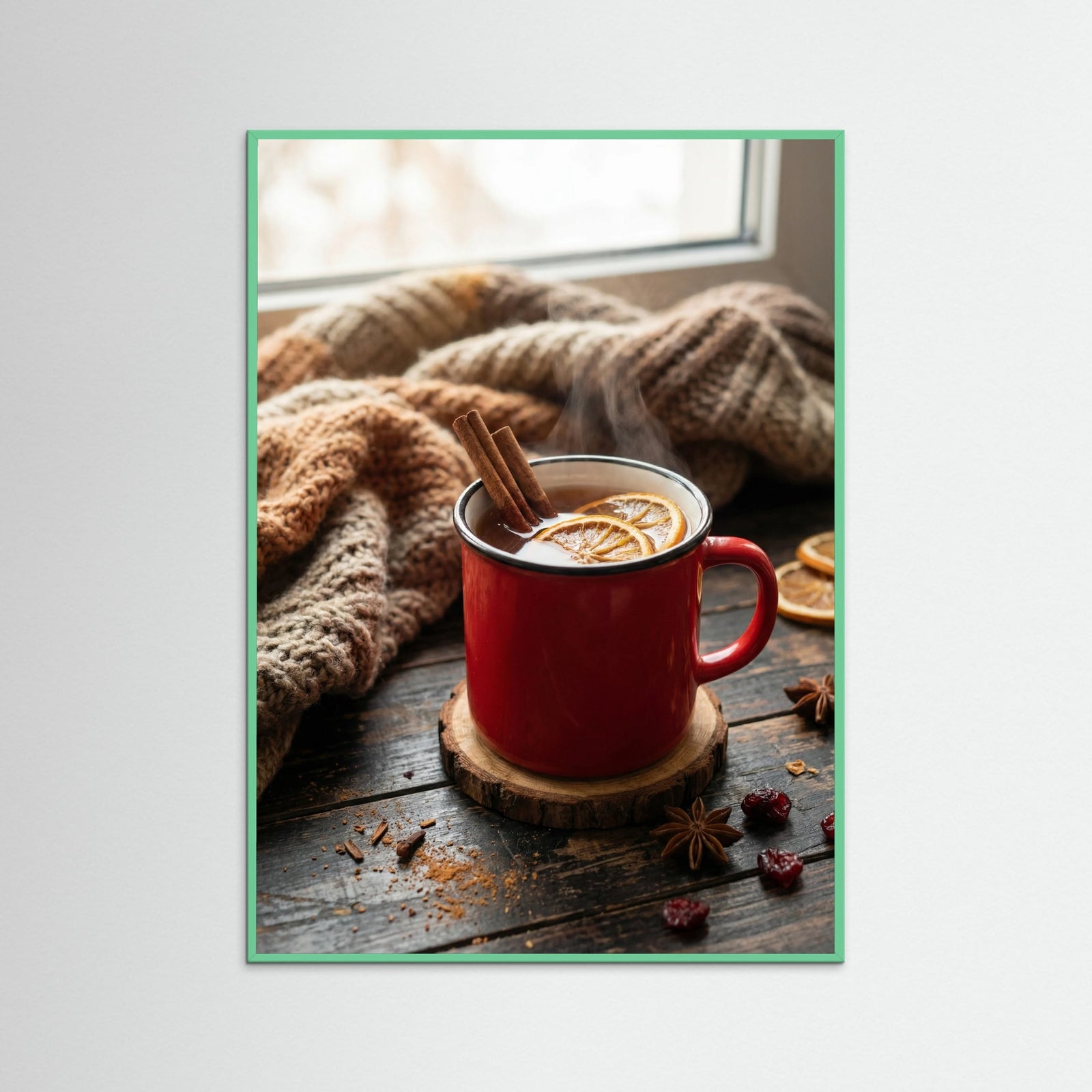 Mint Wood Cozy Cocoa