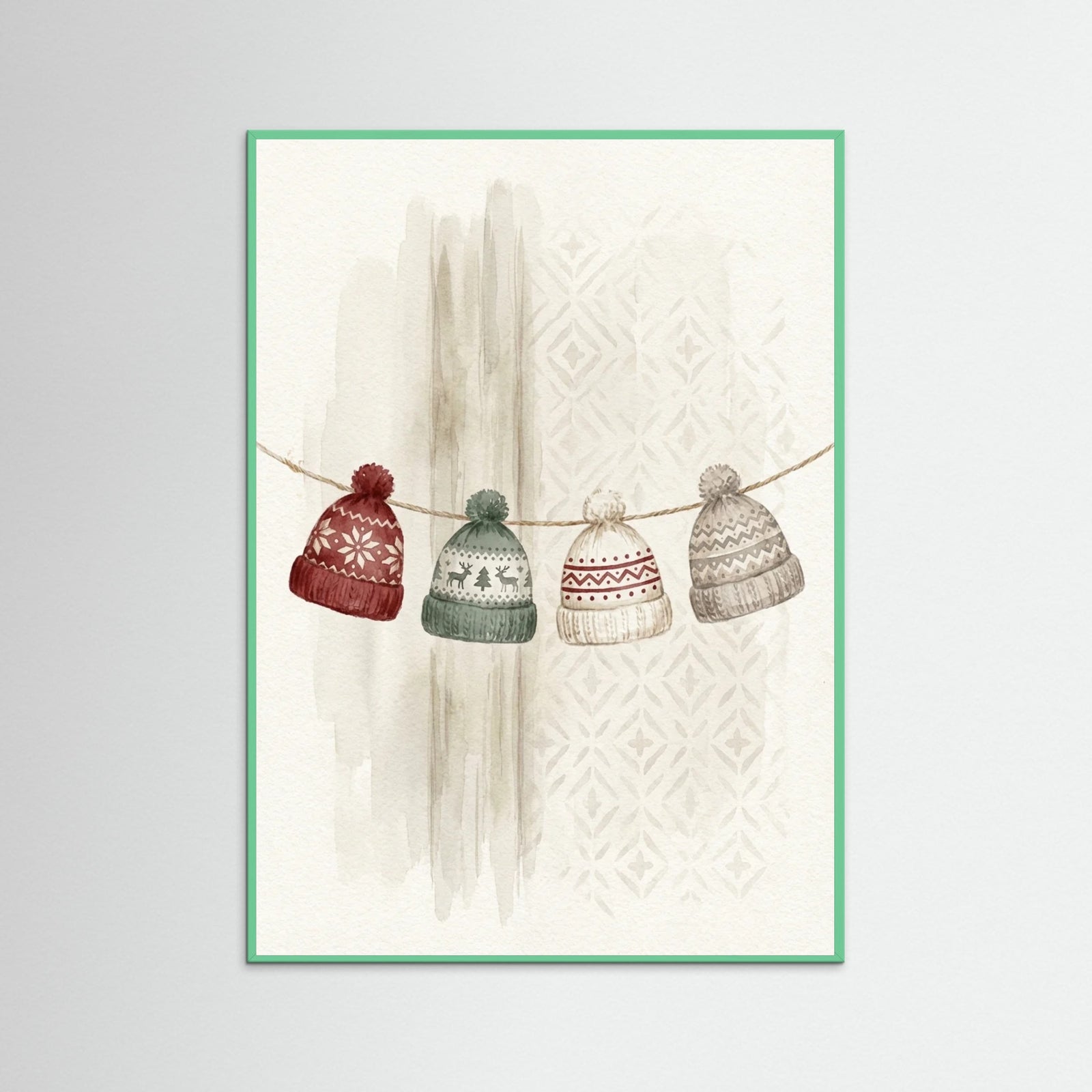 Mint Wood Cozy Hearthside Charm