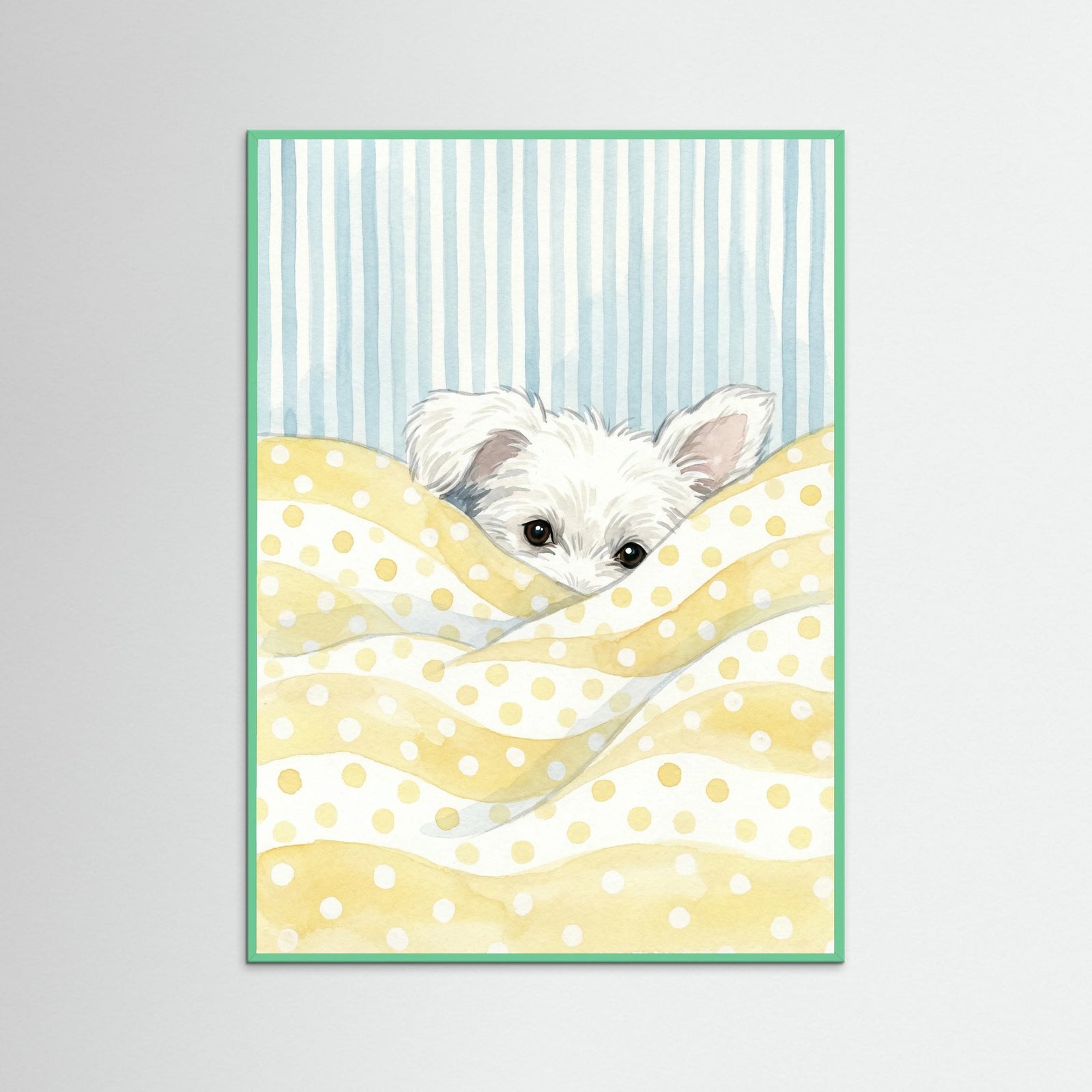 Mint Wood Cozy Peek