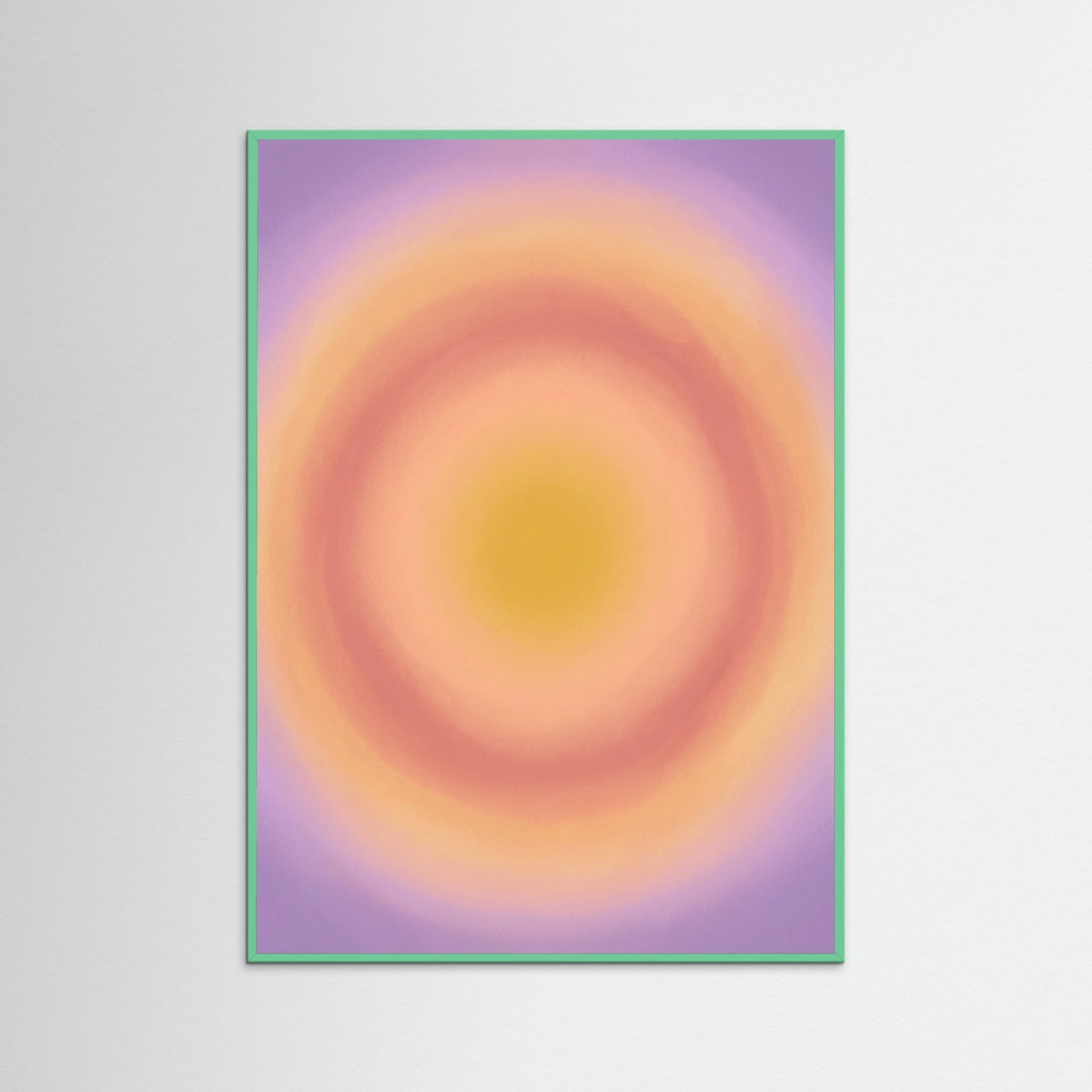 Mint Wood Crimson Bloom Pink