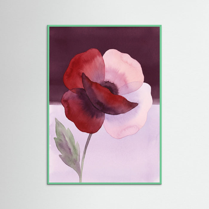 Mint Wood Crimson Bloom