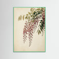 Mint Wood Crimson Bloom