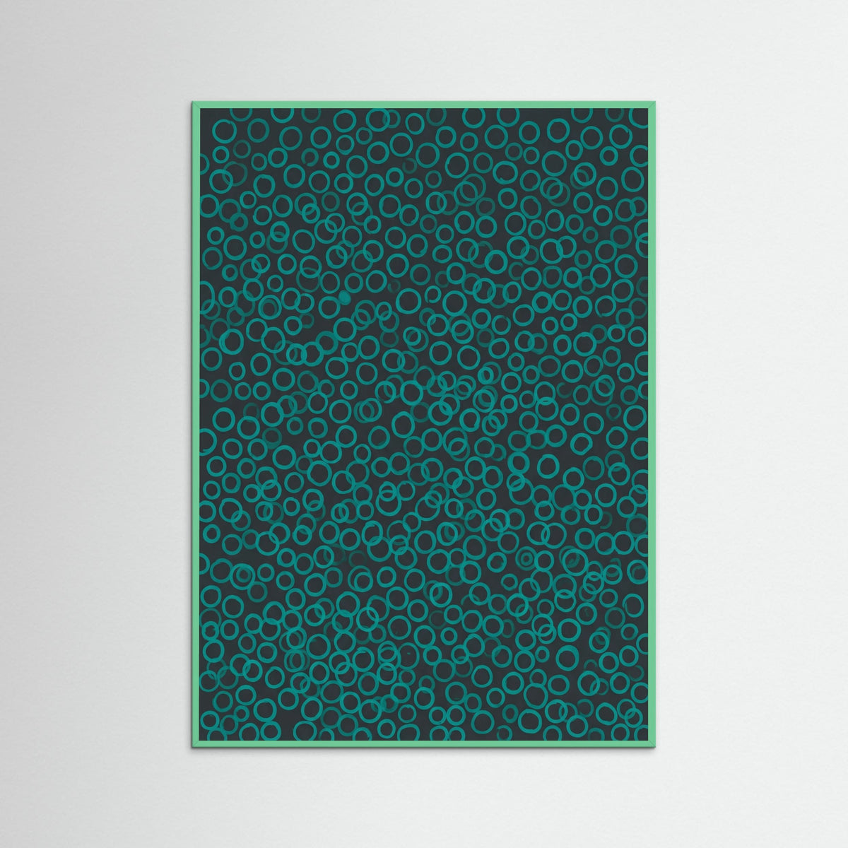 Mint Wood Crimson Dash Rhythm