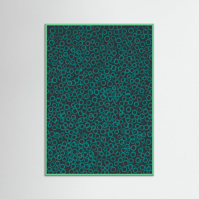 Mint Wood Crimson Dash Rhythm