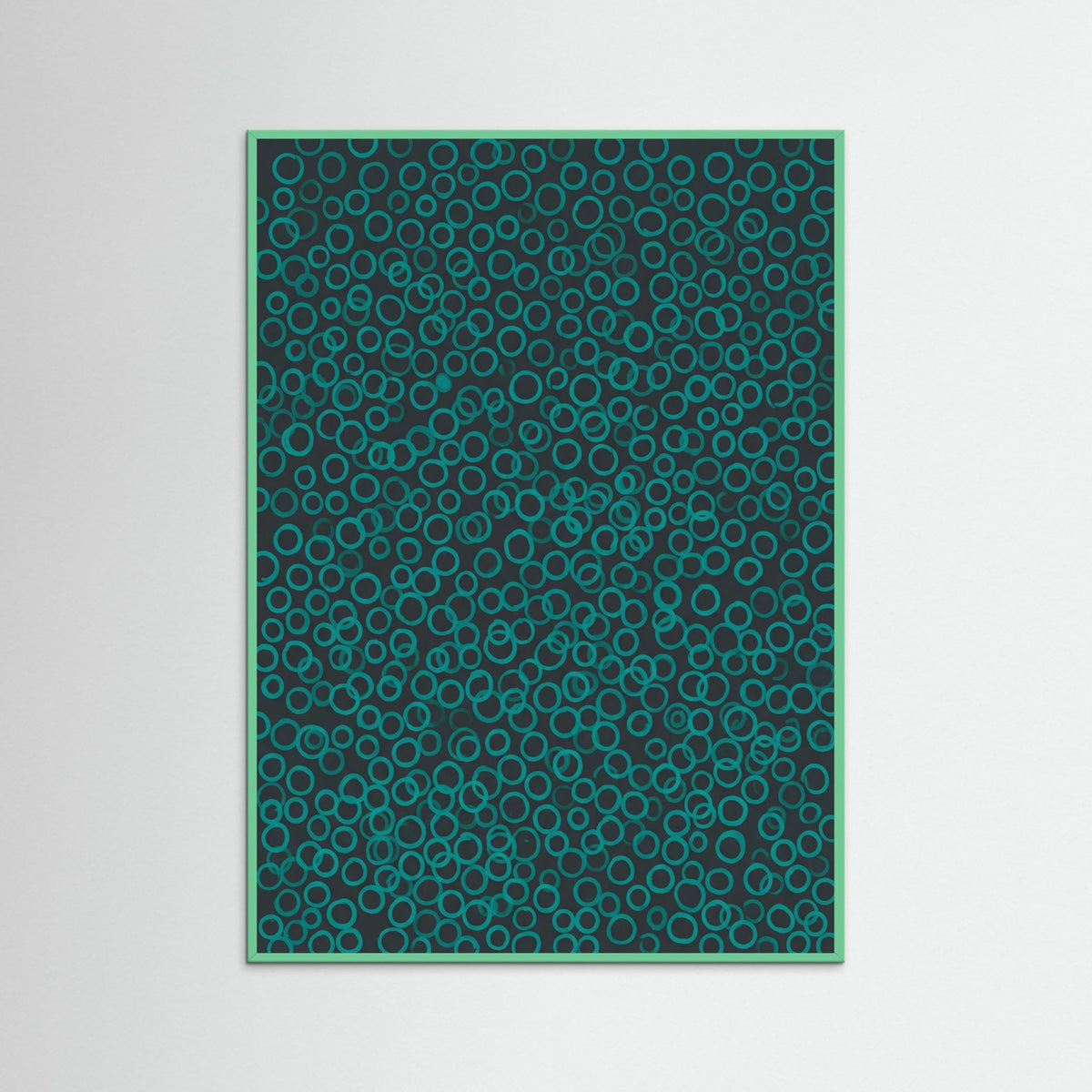 Mint Wood Crimson Dash Rhythm