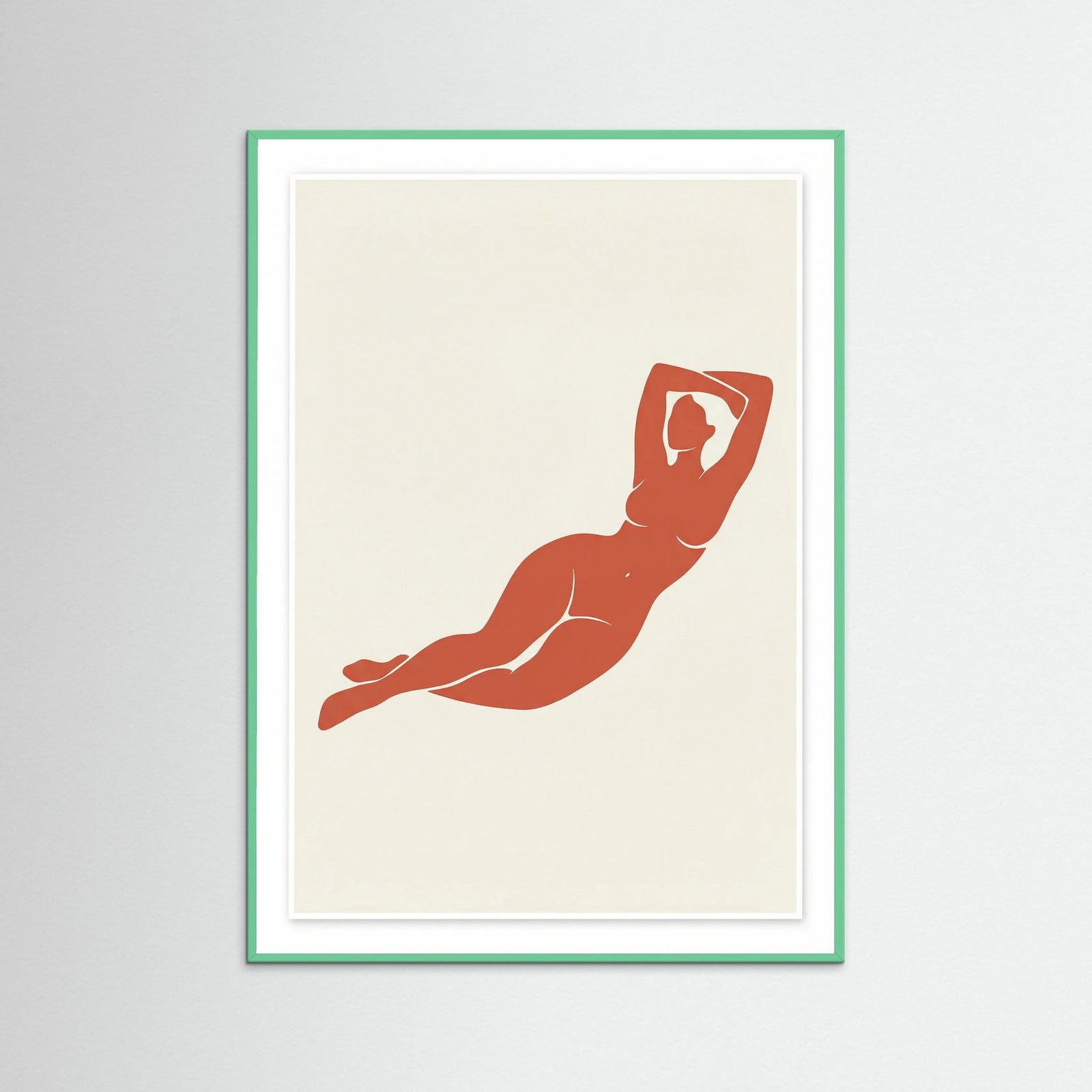 Mint Wood Crimson Figure
