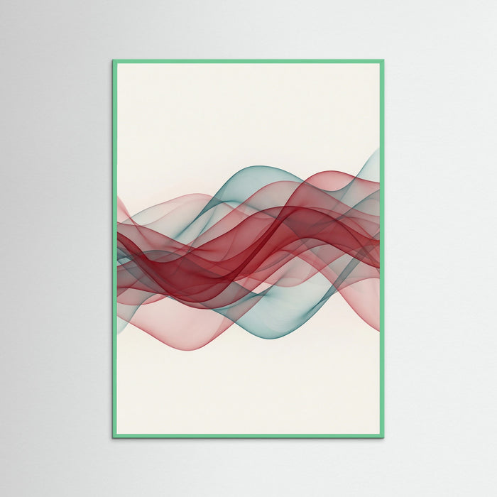 Mint Wood Crimson Flow