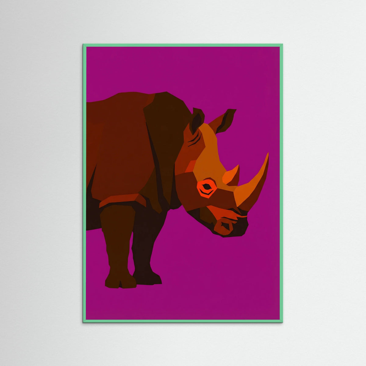 Mint Wood Crimson Gaze Orange
