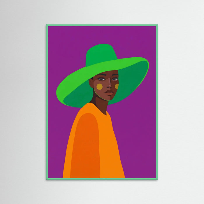 Mint Wood Crimson Gaze