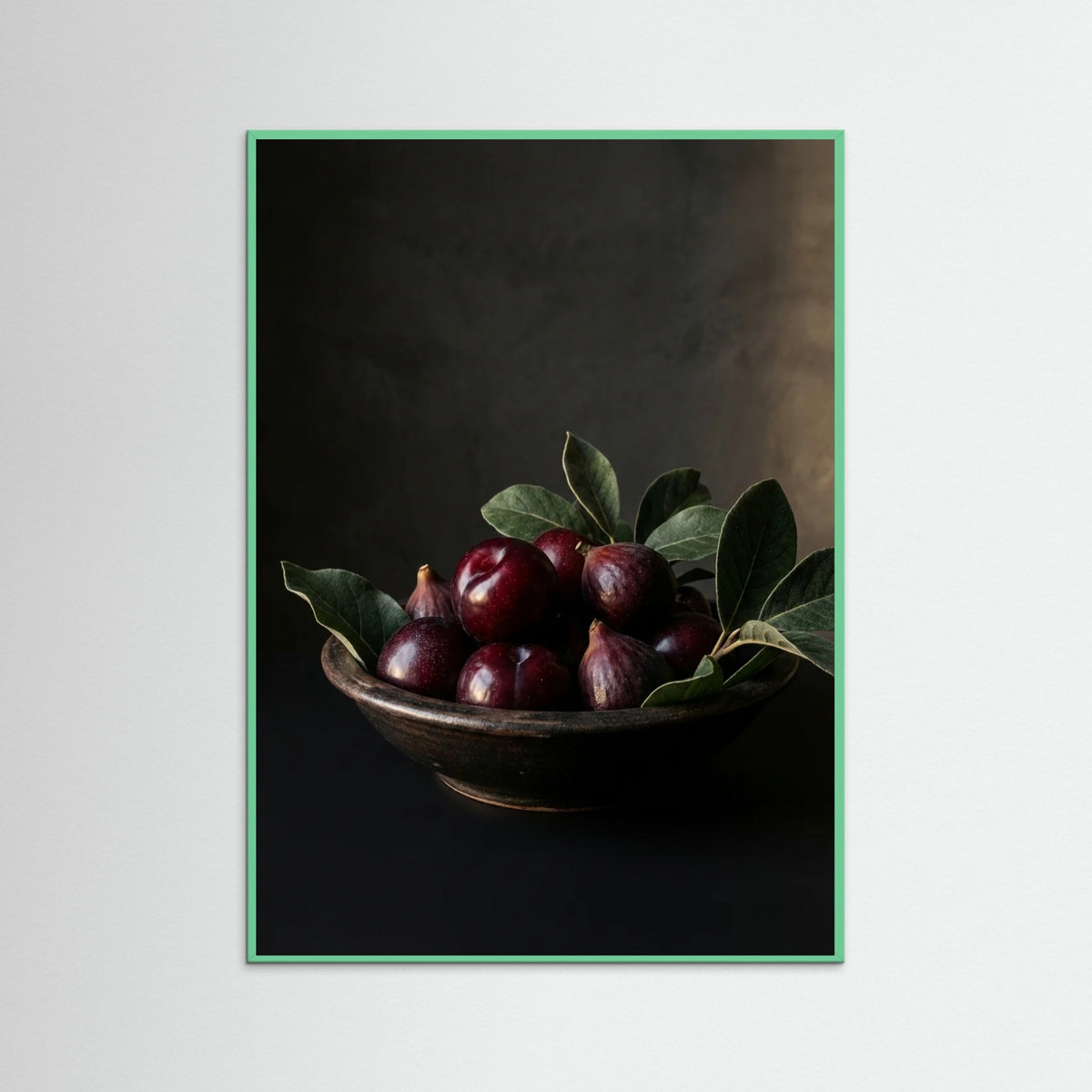 Mint Wood Crimson Stillness