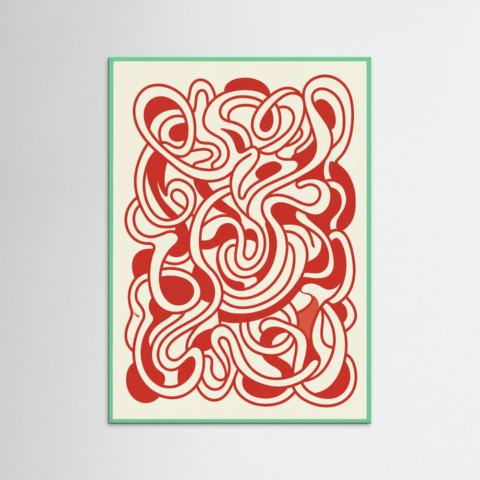 Mint Wood Crimson Structure
