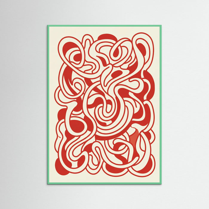 Mint Wood Crimson Structure