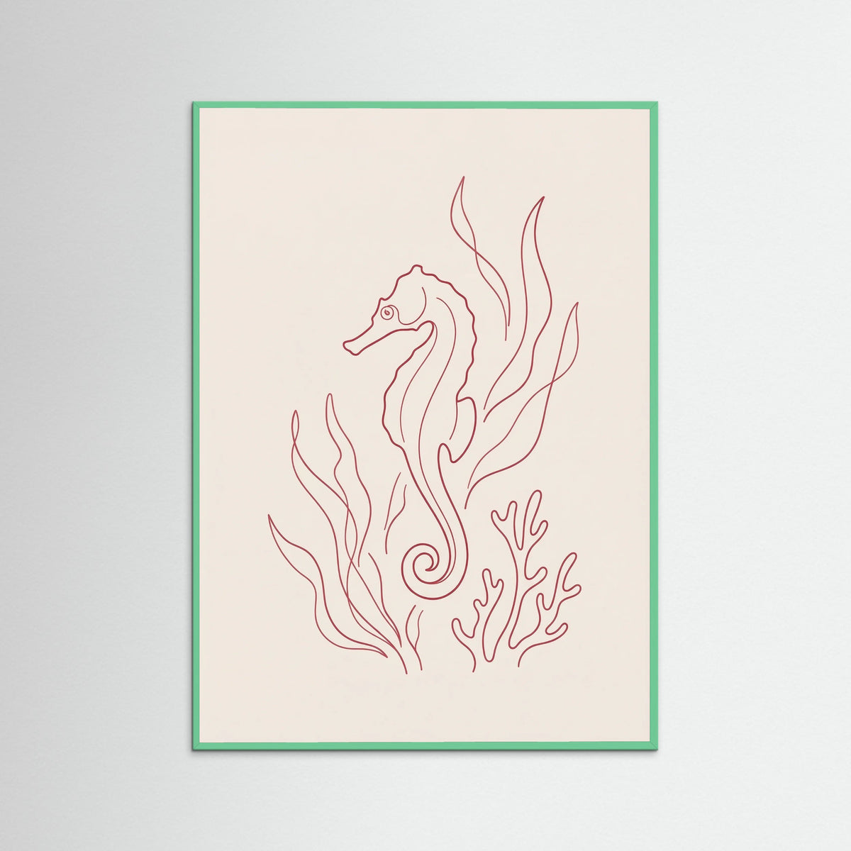 Mint Wood Crimson Swimmers