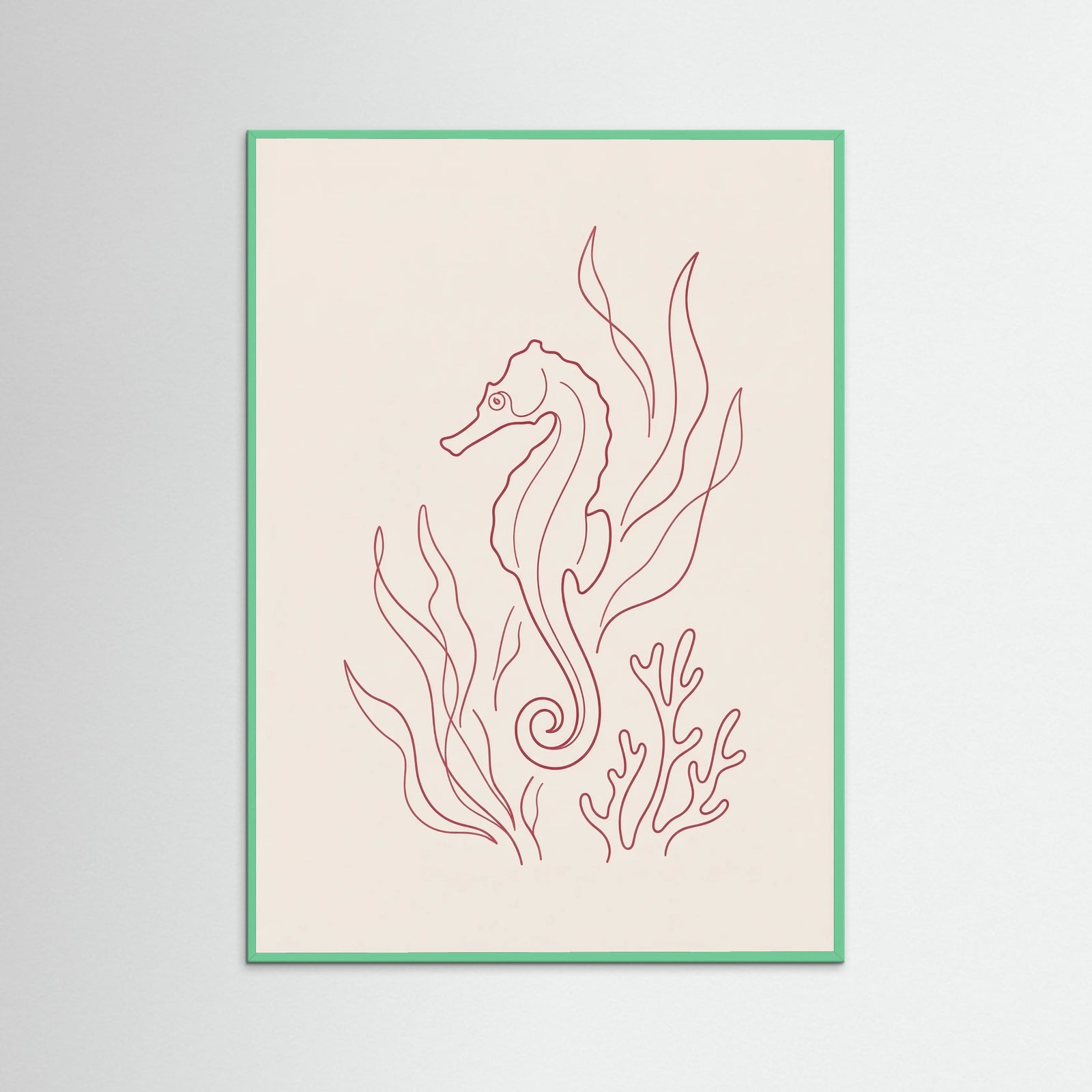 Mint Wood Crimson Swimmers