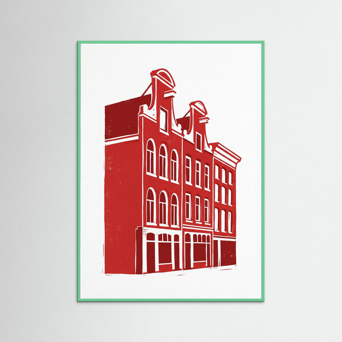 Mint Wood Crimson Urbanity