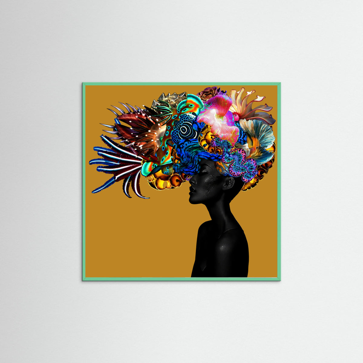 Mint Wood Crowning Glory II Poster