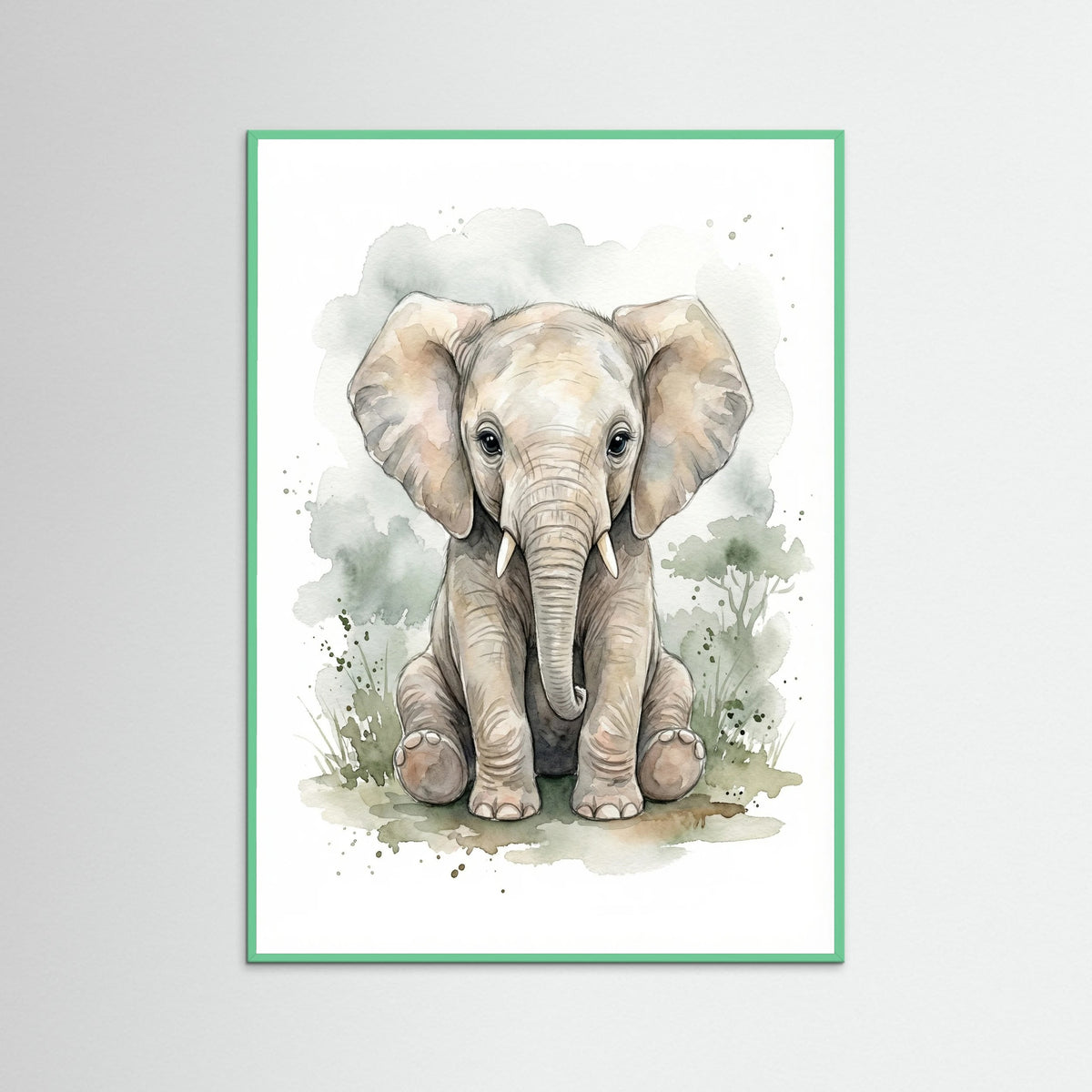 Mint Wood Curious Cheetah Cub