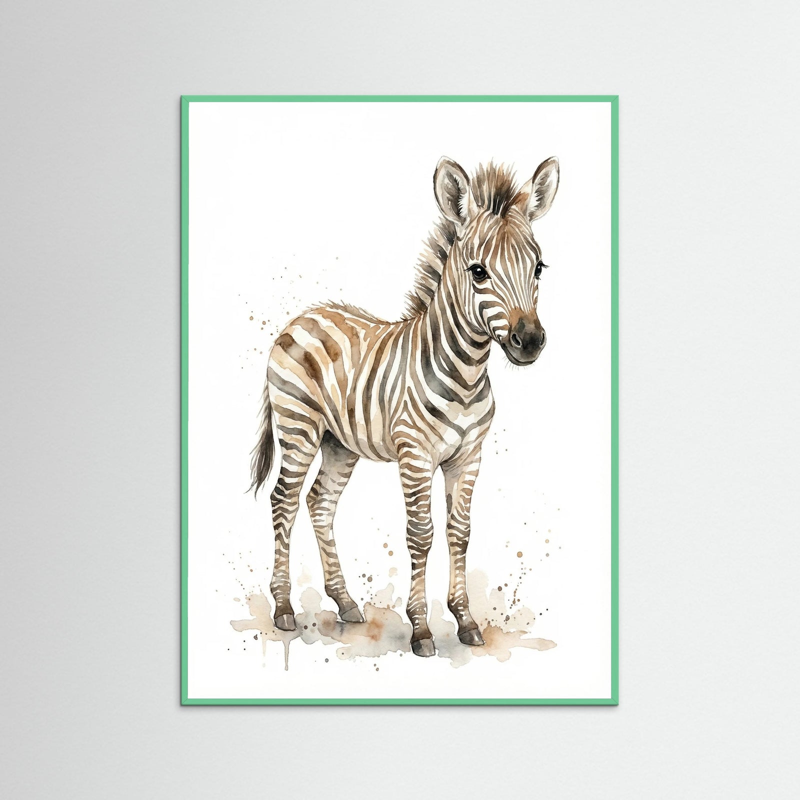 Mint Wood Curious Giraffe Calf