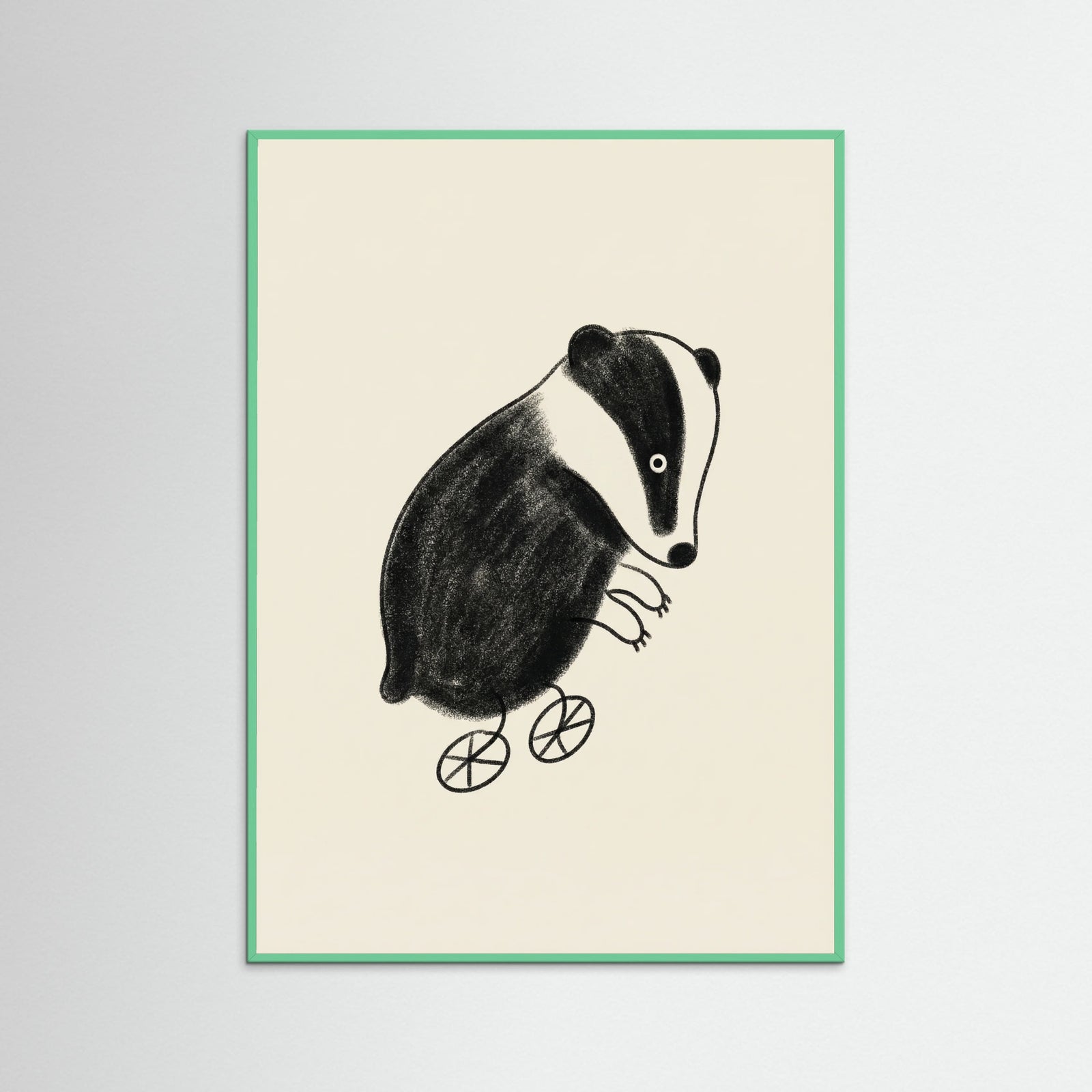 Mint Wood Curious Kiwi