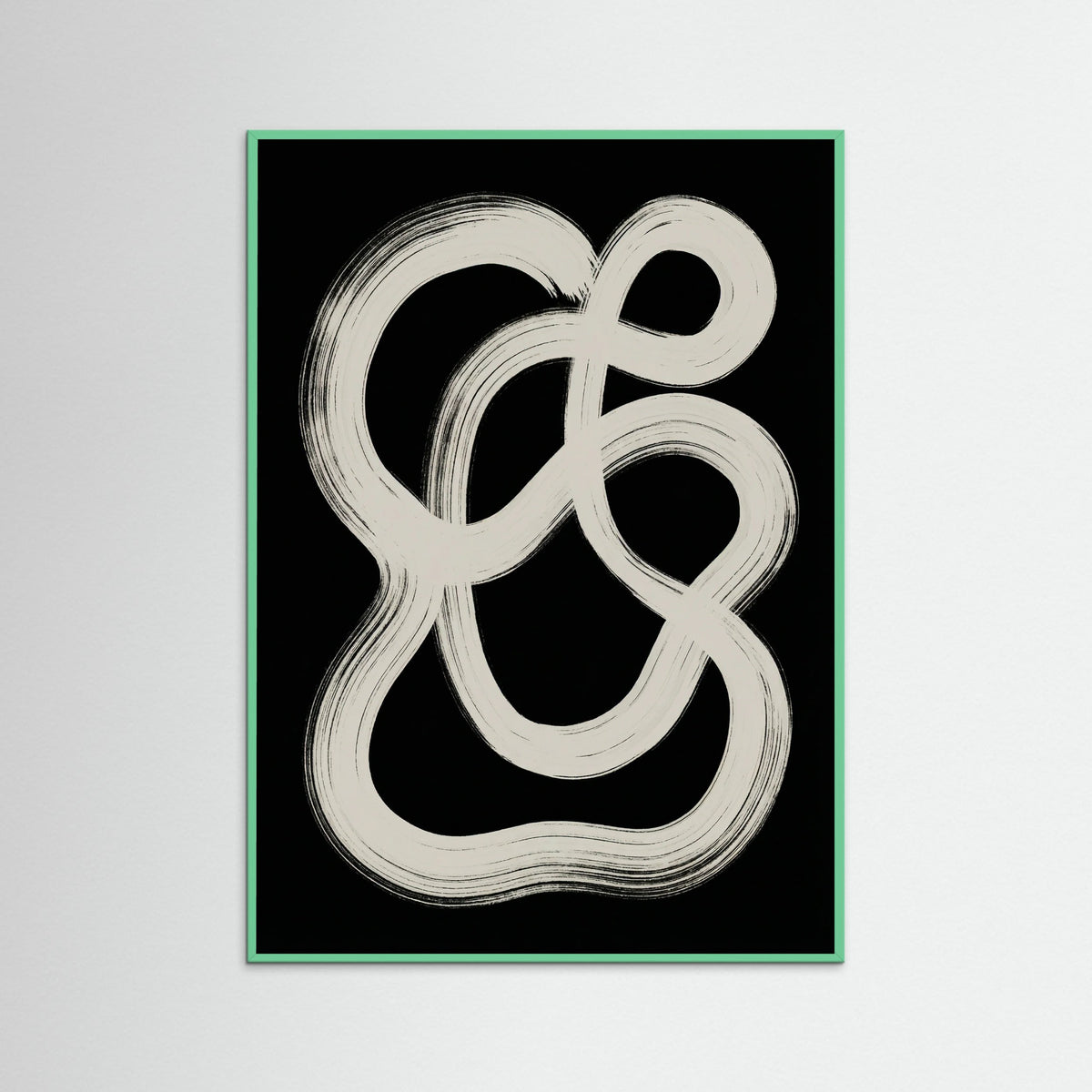 Mint Wood Curved Rhythm