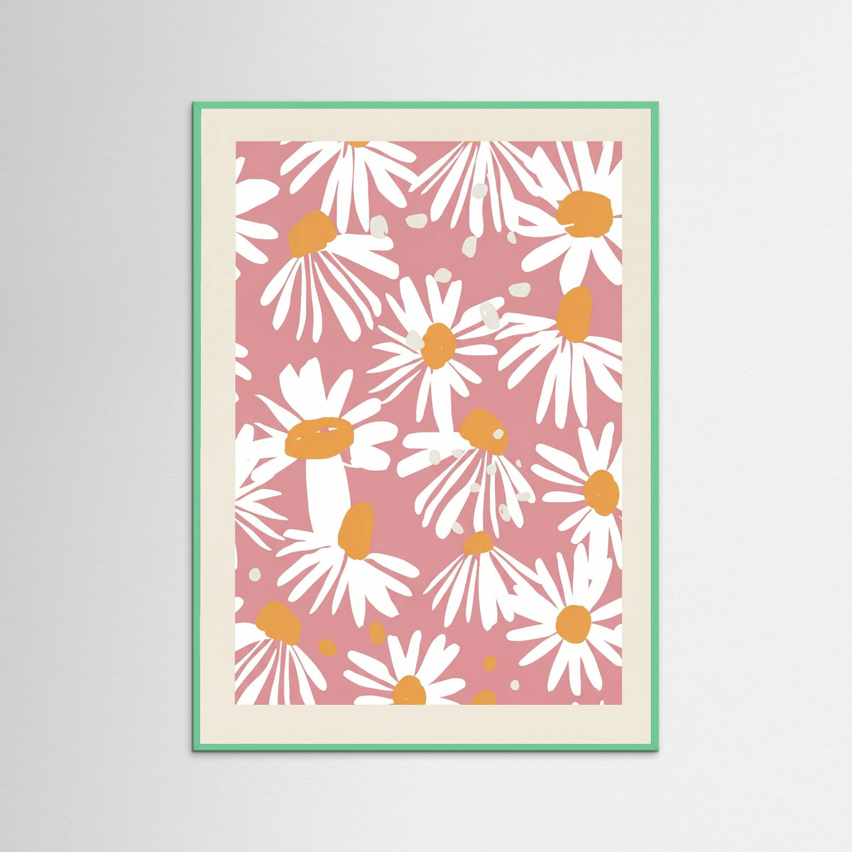 Mint Wood Daisy Field Bloom