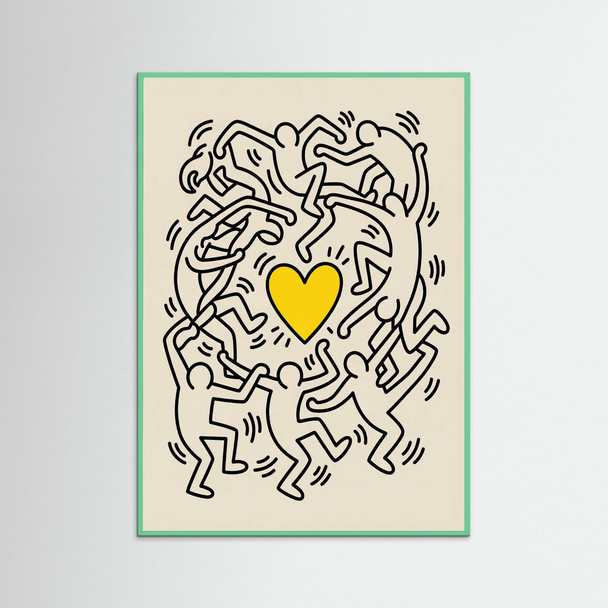 Mint Wood Dancing Daisy Bloom