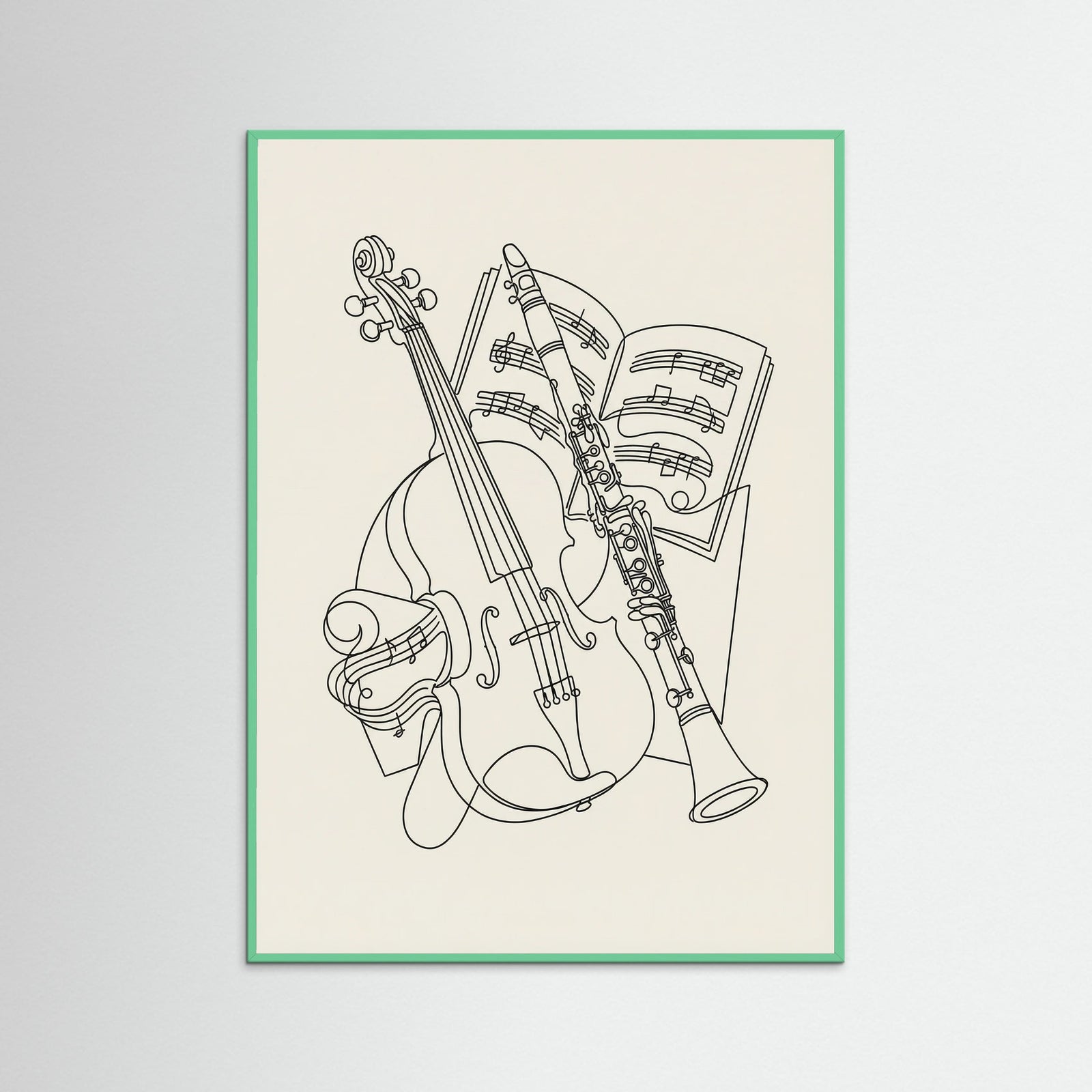 Mint Wood Deconstructed Gaze