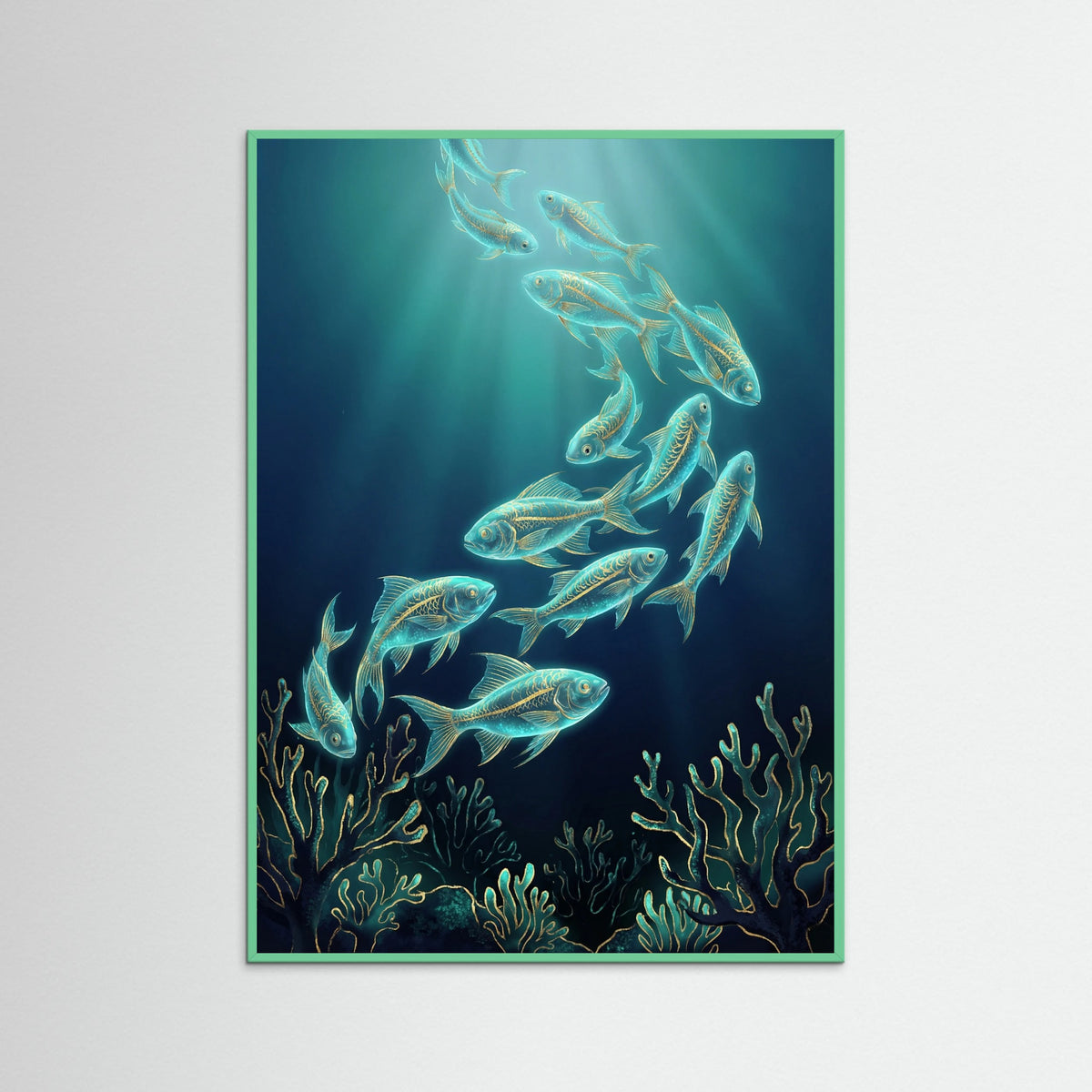 Mint Wood Deep Sea Luminescence