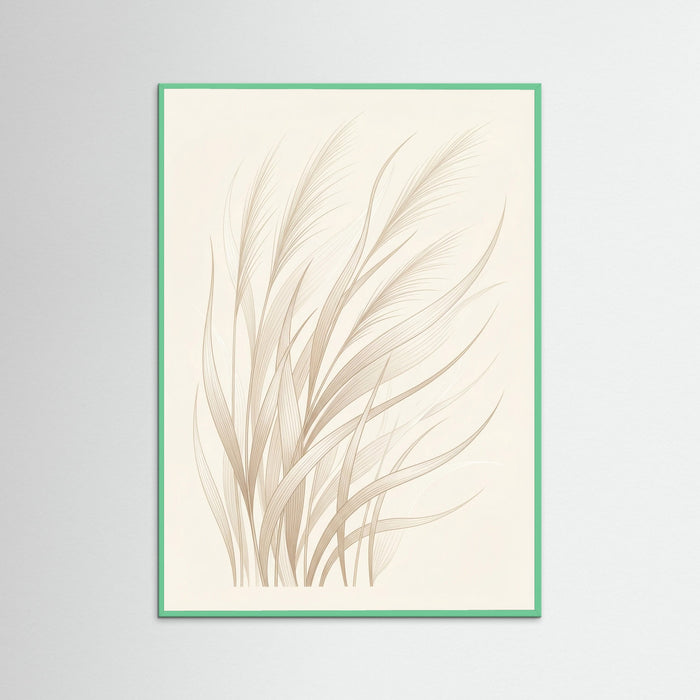 Mint Wood Delicate Folds