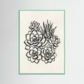 Mint Wood Desert Bloom