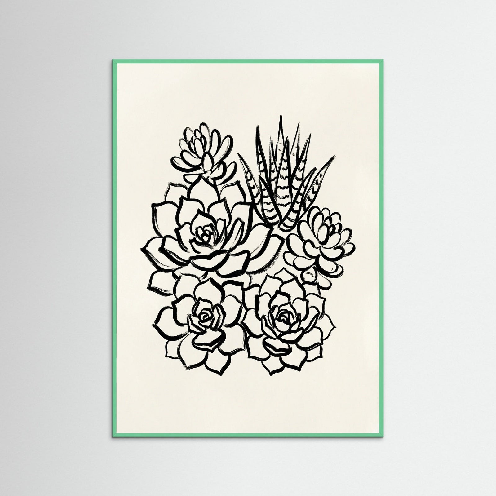 Mint Wood Desert Bloom