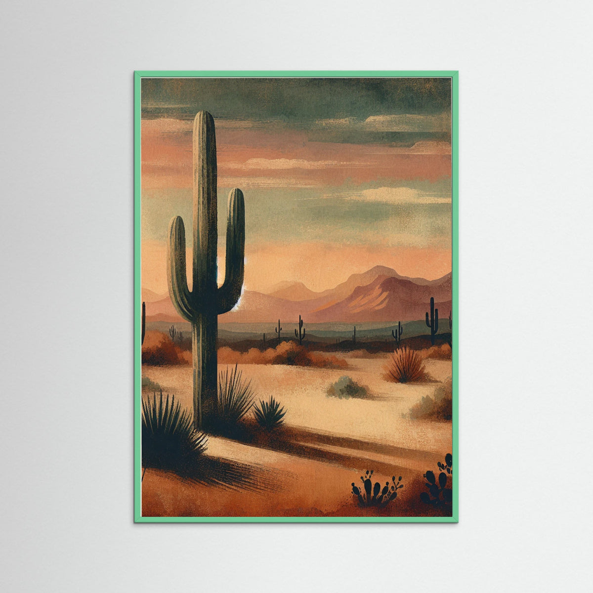 Mint Wood Desert Dreams