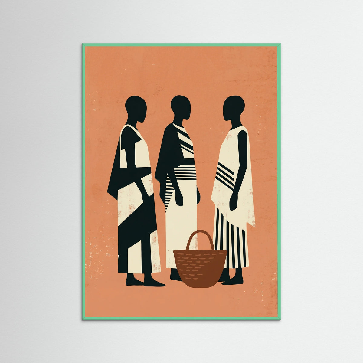 Mint Wood Desert Woman